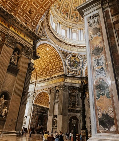 Inside St. Peter’s Basilica